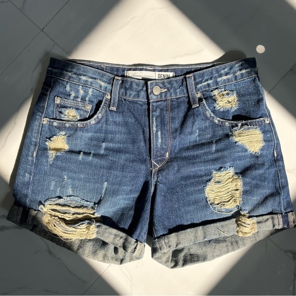 Lovers + Friends Pants - Lovers + Friends Denim Jean  Shorts